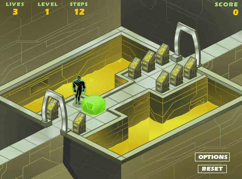 Green Lantern: Space Escape screenshot
