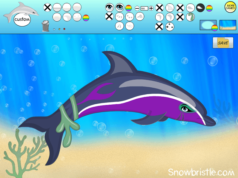 Snowbristle Dolphin Maker screenshot