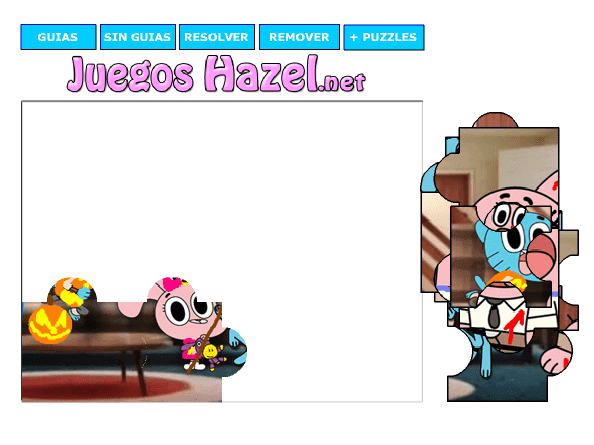 Gumball Halloween Puzzle screenshot