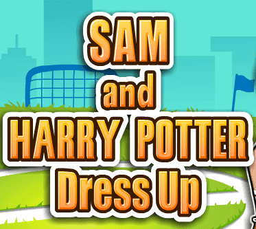 Sam and Harry Potter Dress Up