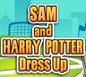 Sam and Harry Potter Dress Up