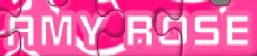 Amy Rose jigsaw puzzle