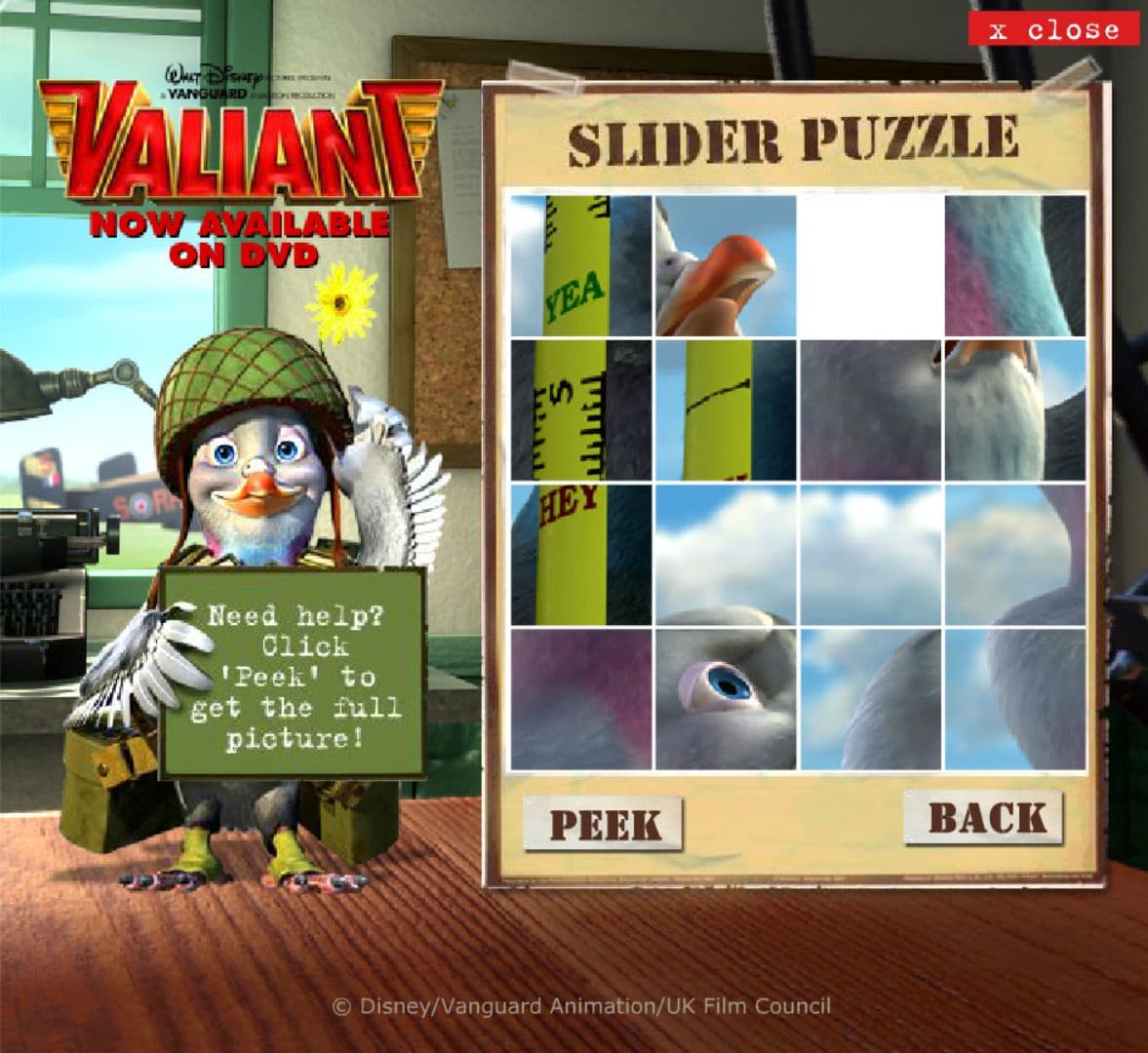 Valiant: Slider Puzzle screenshot