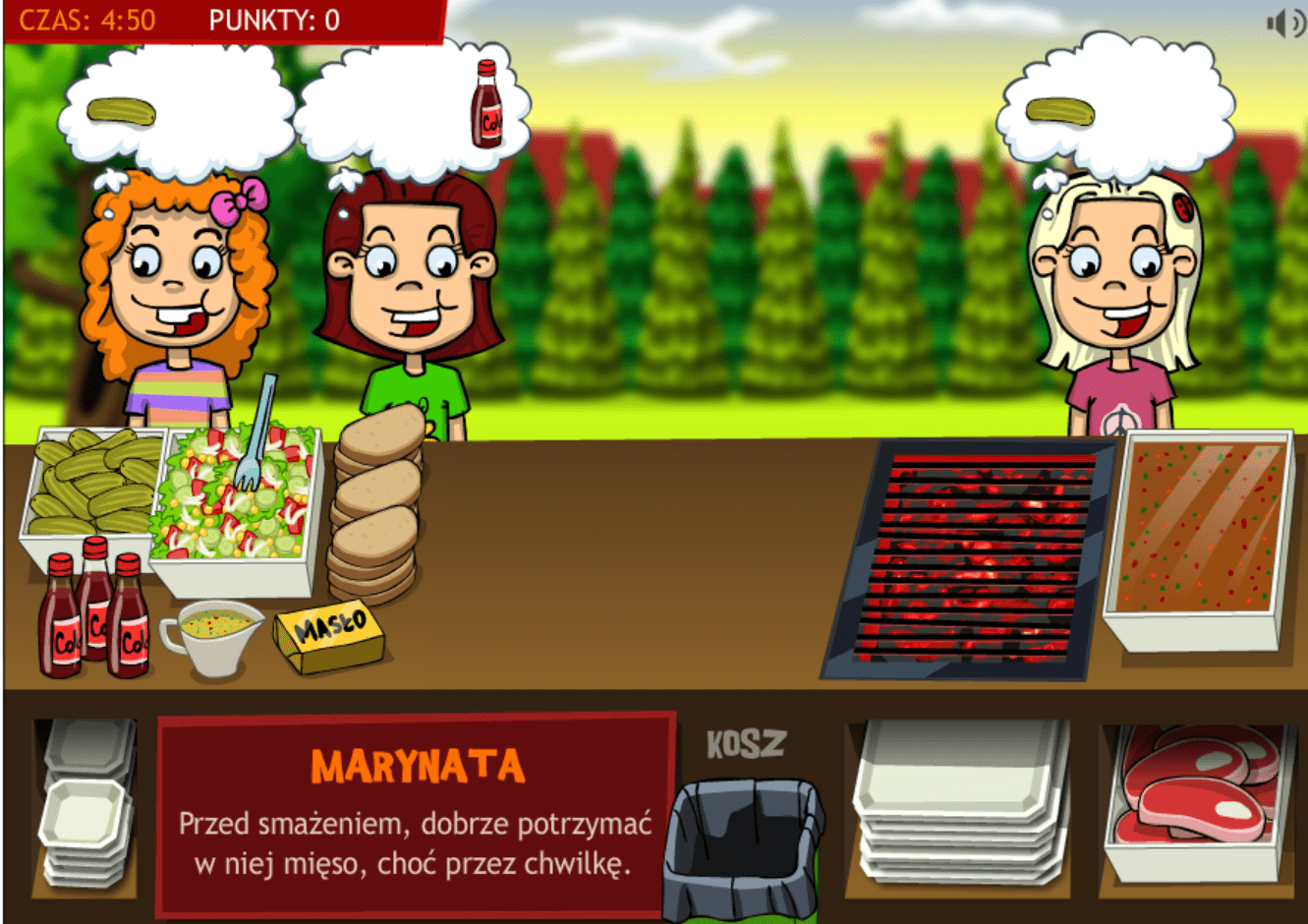 Przyjęcie w ogrodzie screenshot