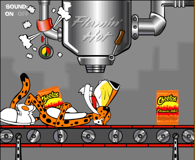 Cheetos Flamin' Hot Factory Animation screenshot