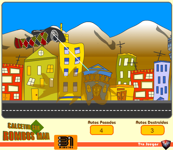 Calcetín Con Rombos Man screenshot