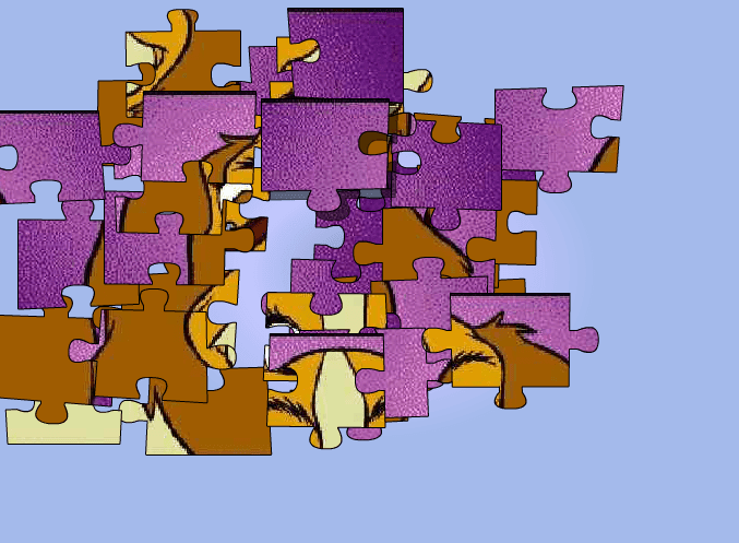 Disney Lady And Tramp Puzzle Greeting Ecard Game 3 screenshot