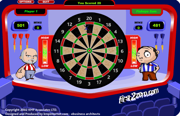 first2zero Darts screenshot
