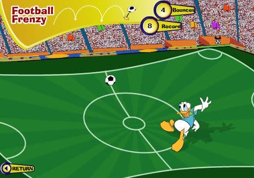 Mickey Mouse: Football Frenzy screenshot
