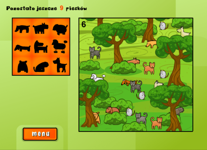 Zaginione pieski screenshot
