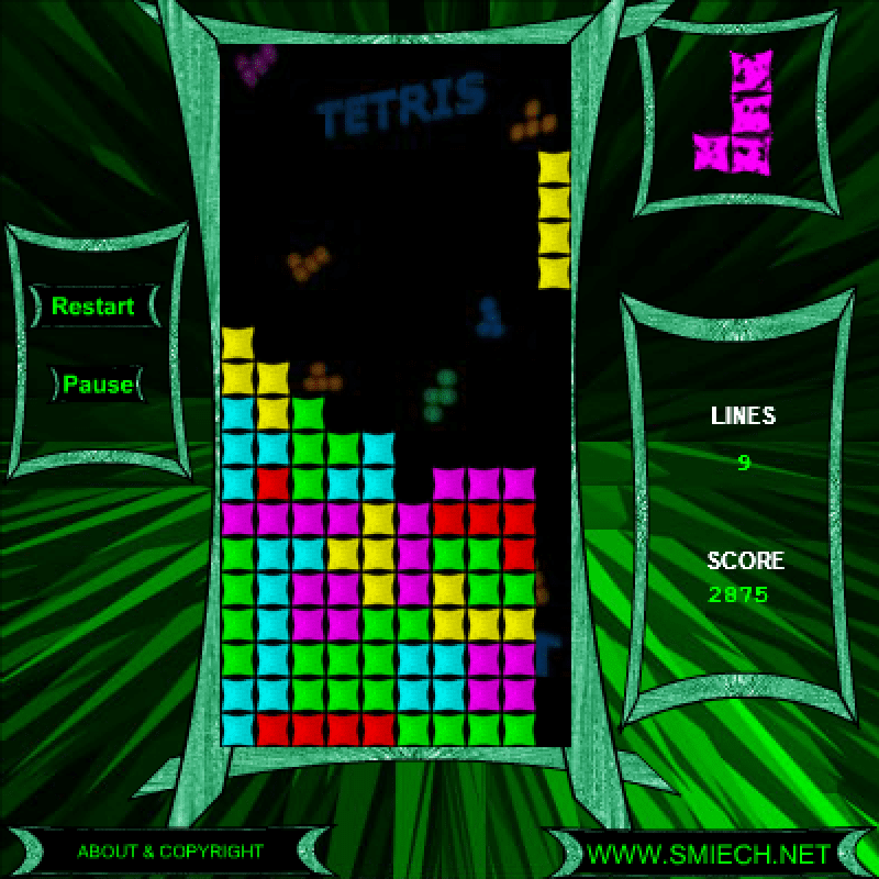 Tetris screenshot