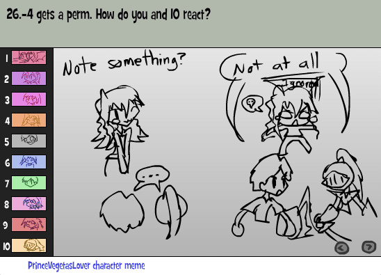 The awfully long Characters mixed meme screenshot