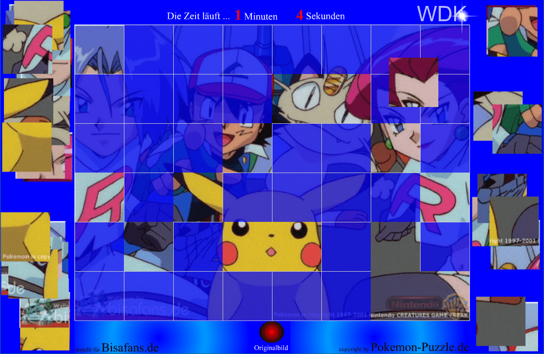 Pokemon-Puzzle.de: Bisafan screenshot