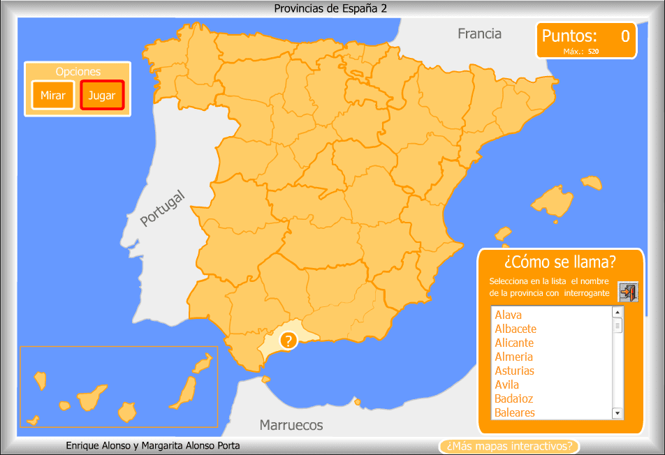 Provincias de España - ¿Cómo se llama? screenshot