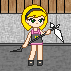 Mandy in action