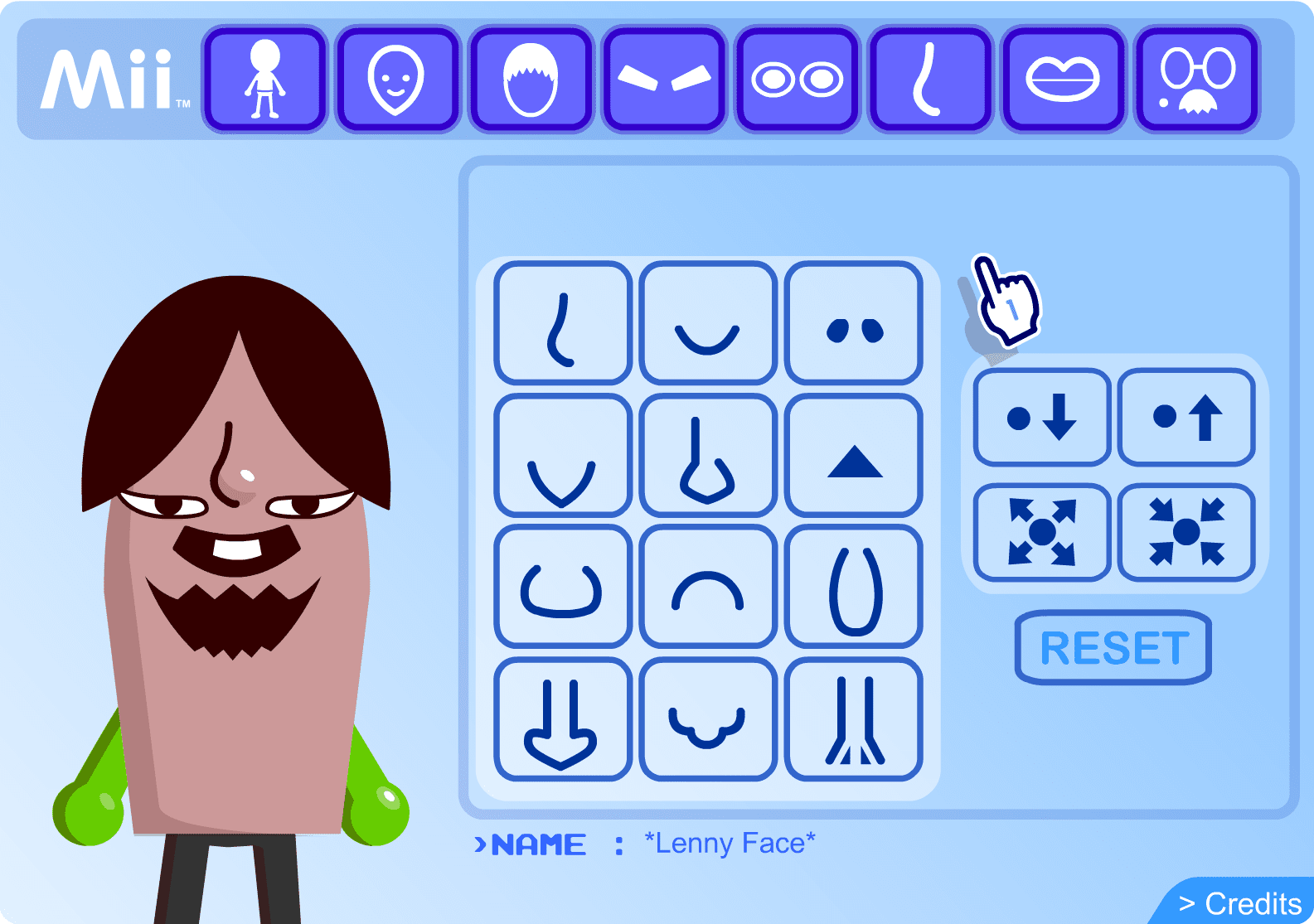 Mii Maker Flash Edition (Unofficial) screenshot