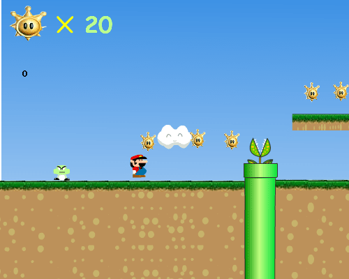 Supper Mario 之 拯救卡比星 screenshot