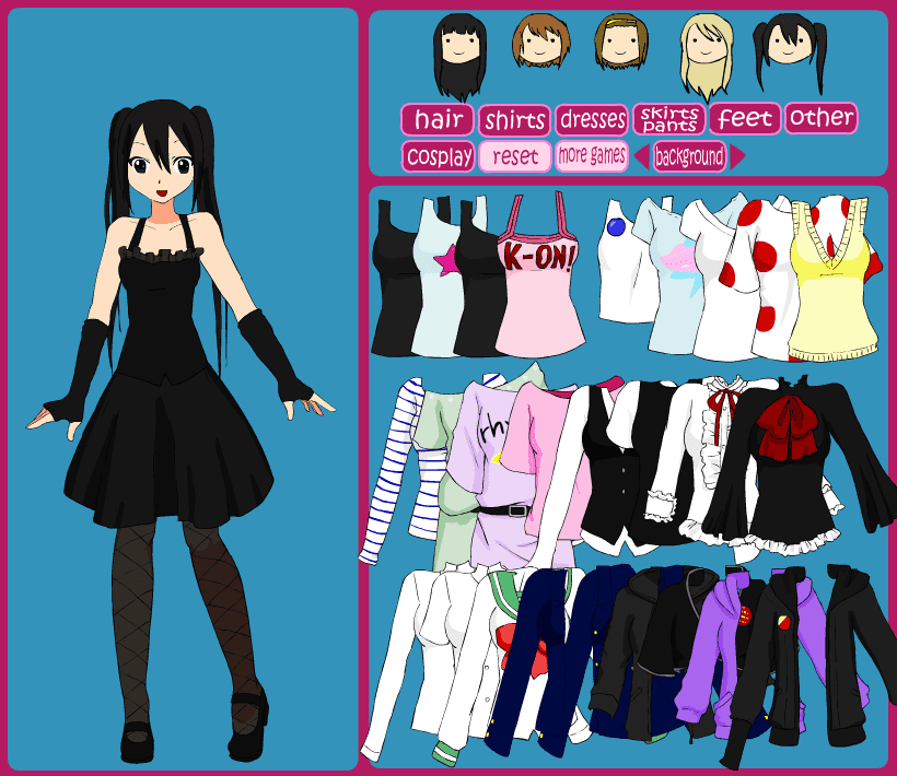 K-ON Dress Up V2 screenshot