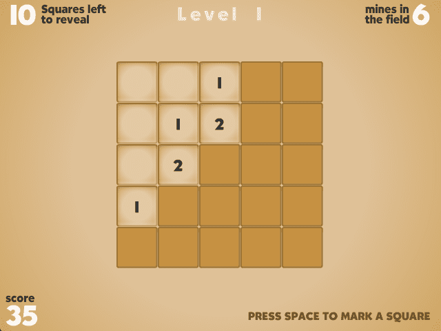 Minefield screenshot