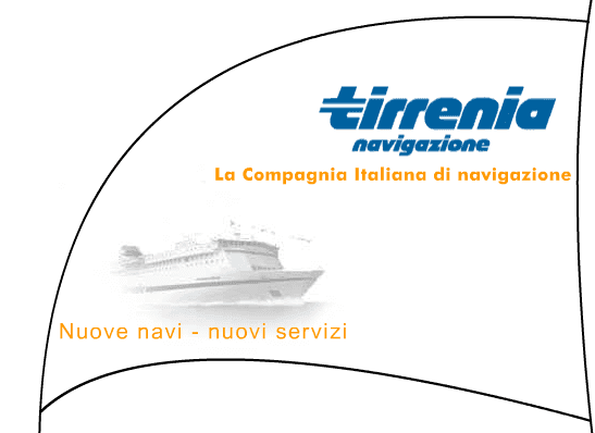 Tirrenia di Navigazione Website Intro screenshot