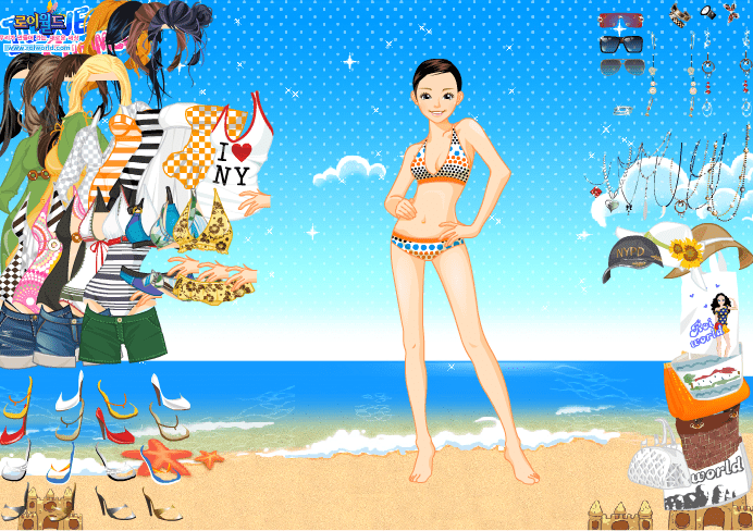 Summertime Dress Up screenshot