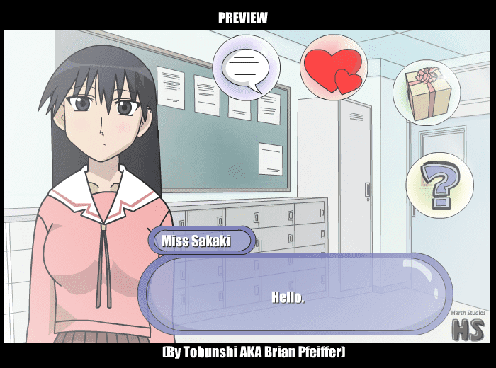 Azumanga Sim Date Preview screenshot