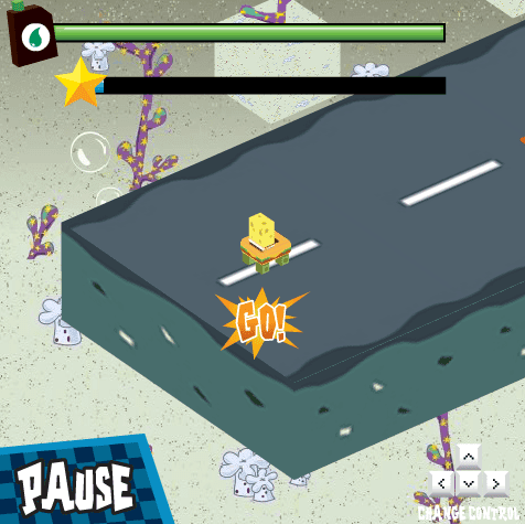 Nick Wacky Racers 3D screenshot
