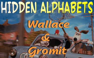 Hidden Alphabets Wallace & Gromit