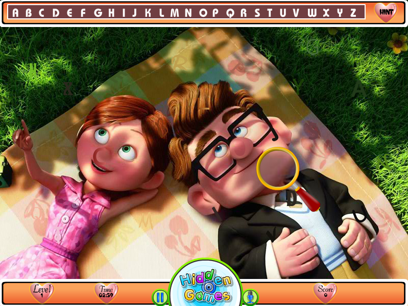 Love Movie Hidden Alphabets screenshot