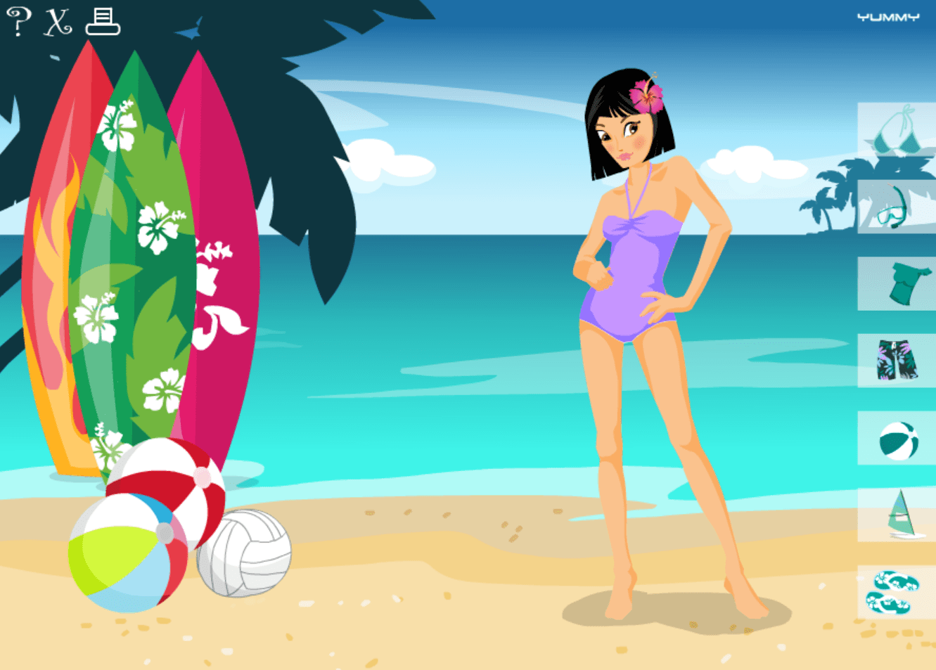 Na plaży screenshot