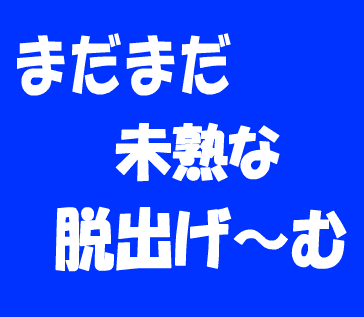 『まだまだ未熟な脱出ゲーム』