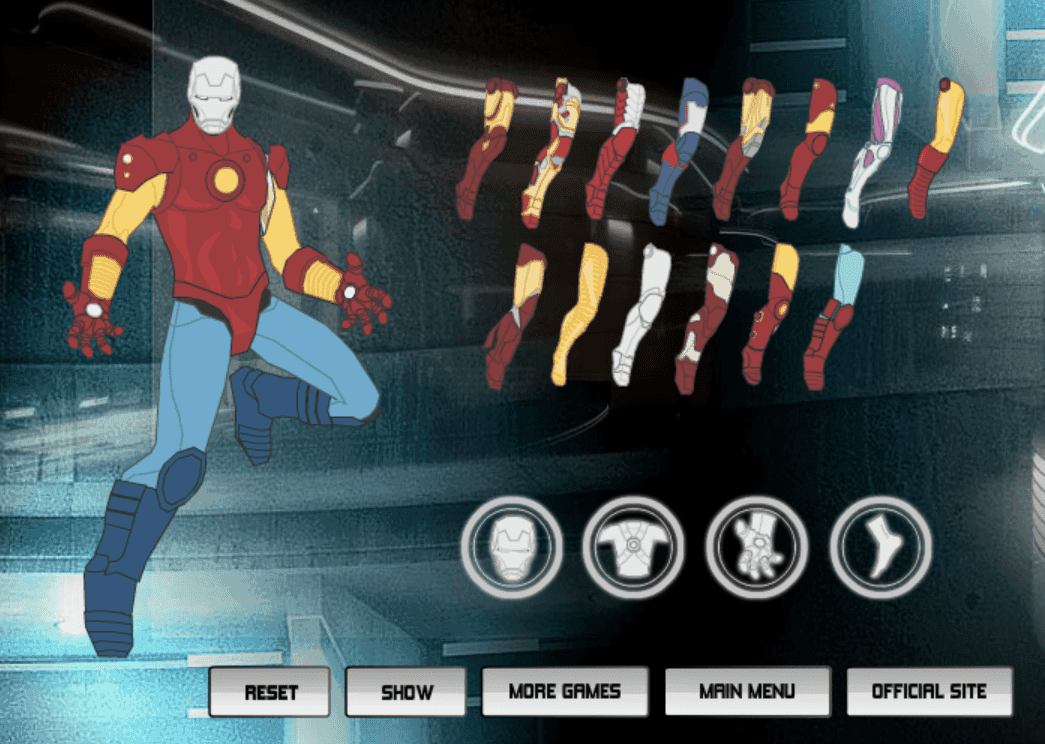 Iron Man Costume screenshot