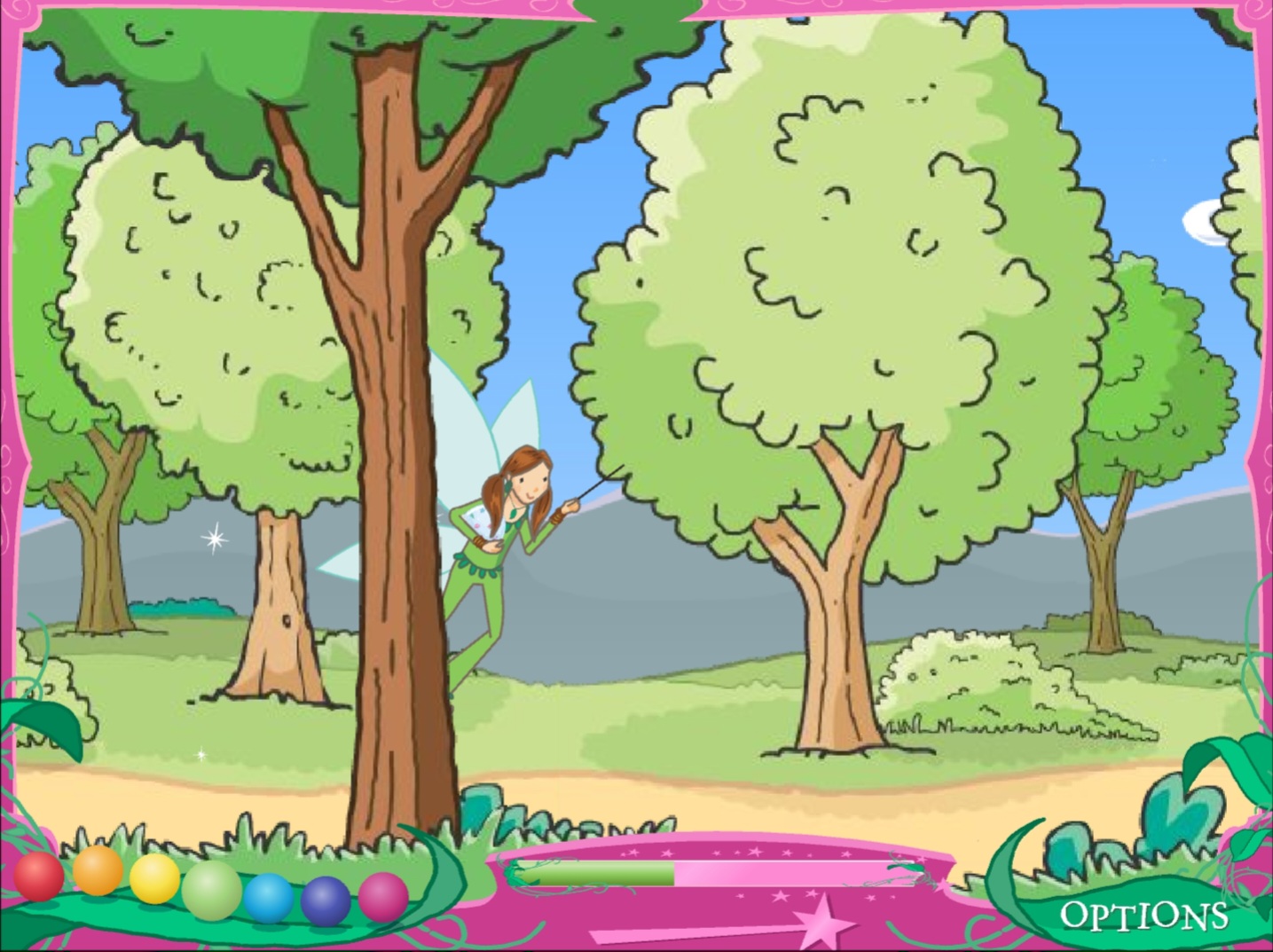 Magical Flight the Rainbow Fairies Games screenshot