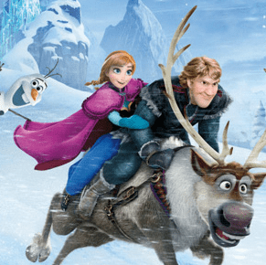 Puzzle: Olaf Anna Kristoff Sven