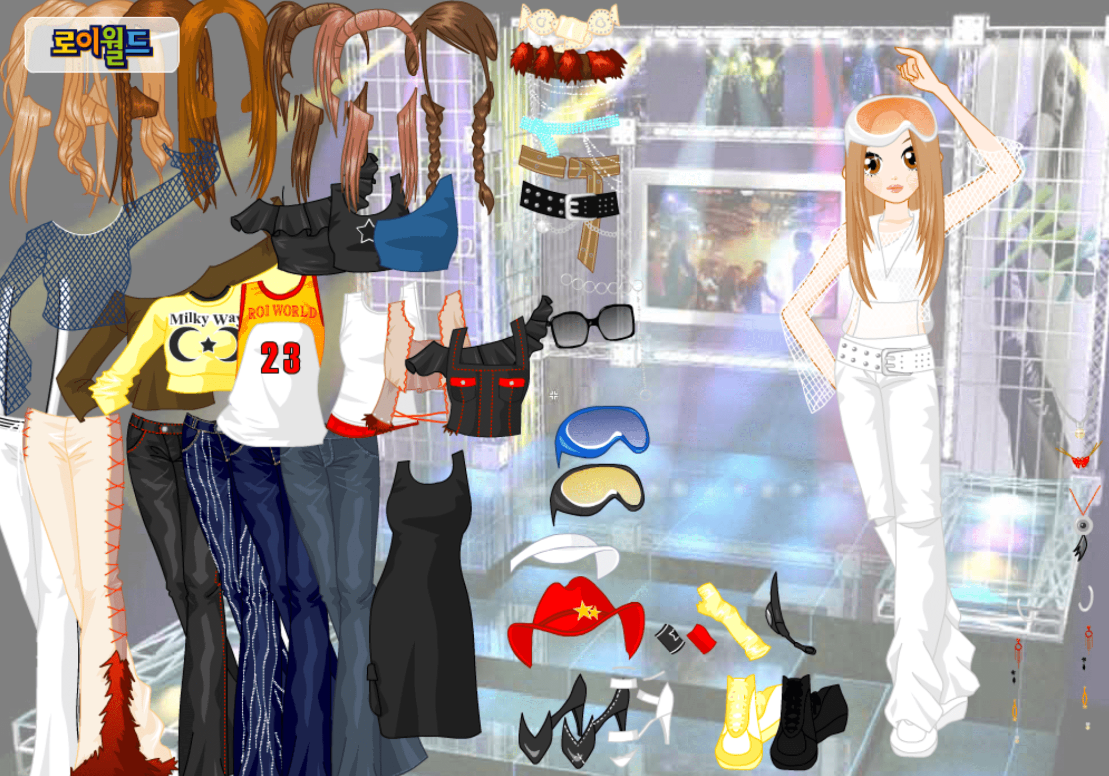 Roiworld Dancer Dressup screenshot