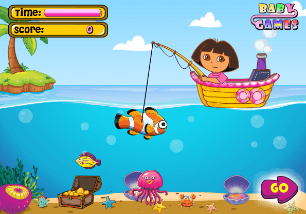 Dora Fishing screenshot