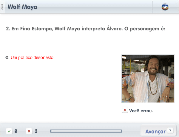 Quiz Wolf Maya screenshot