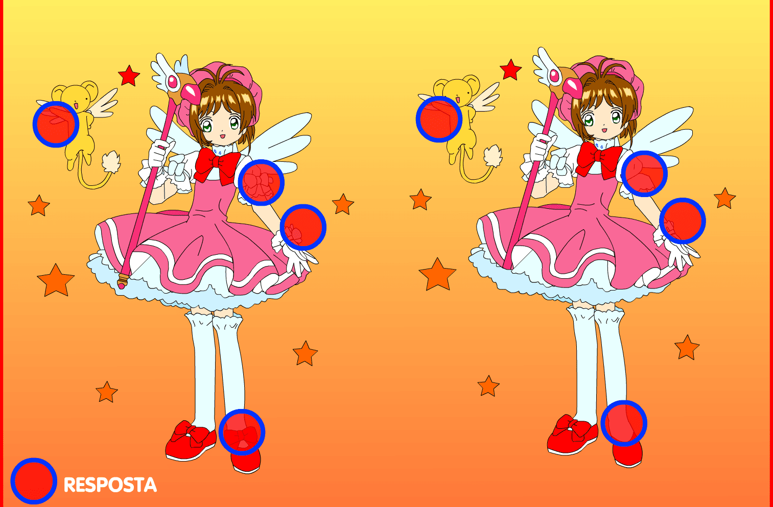 Jogo dos Sete Erros (Sakura) screenshot