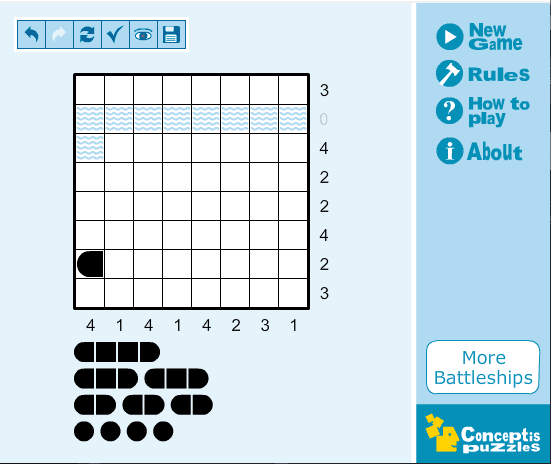 Classic Battleships Light Volume 1 screenshot