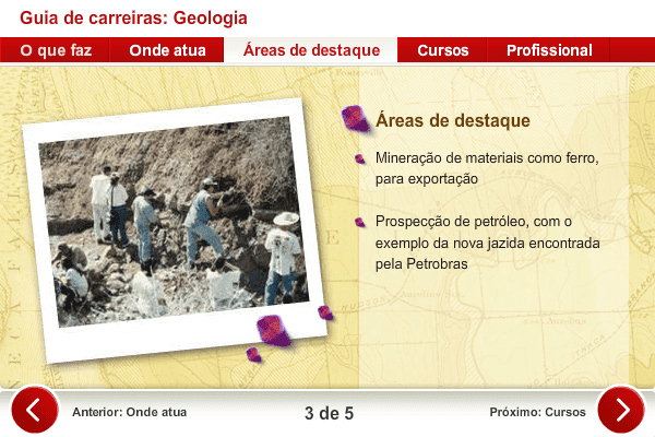 Guia de Carreiras: Geologia screenshot
