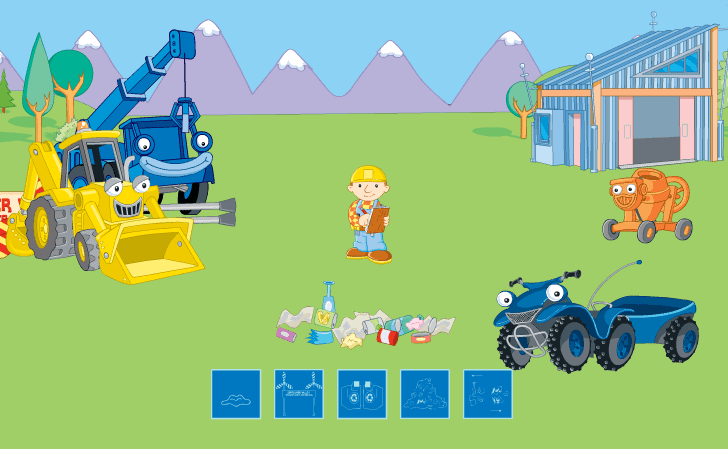 Build a Recycling Center and Wind Farm screenshot