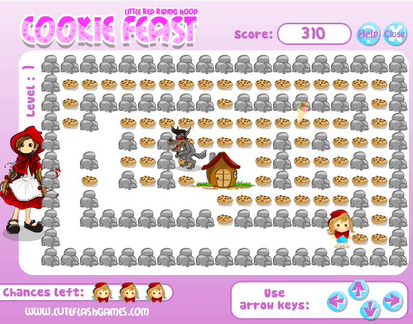 Little Red Riding Hood Cookie Feast screenshot