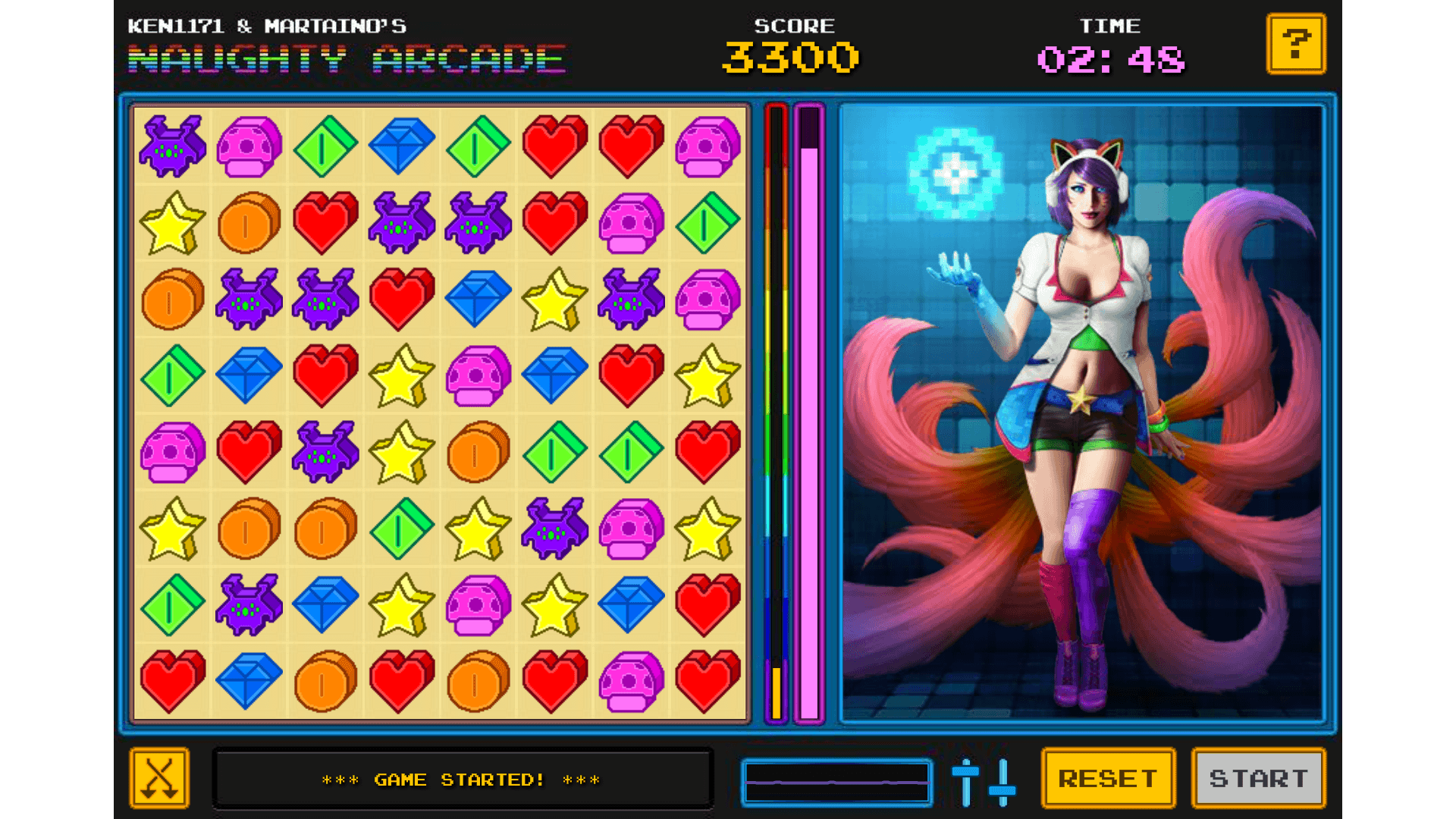 Naughty Arcade screenshot