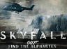 Skyfall - Find the Alphabets