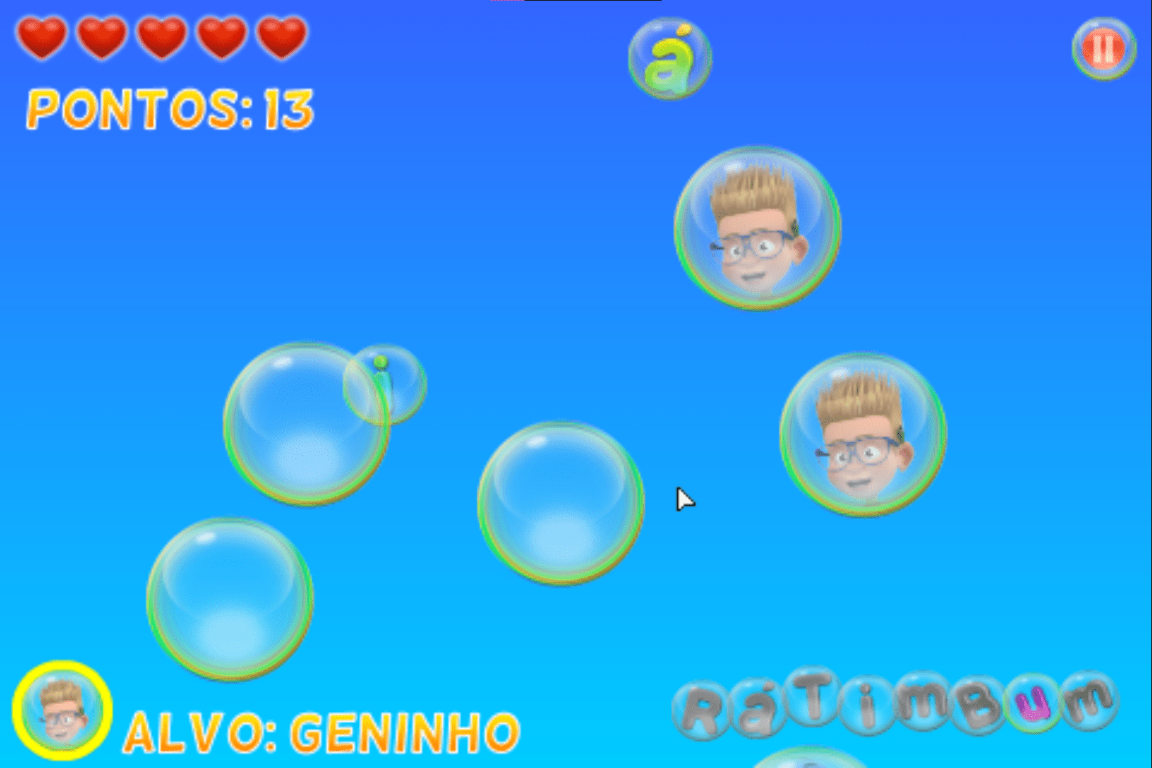 Jogo das Bolhas screenshot