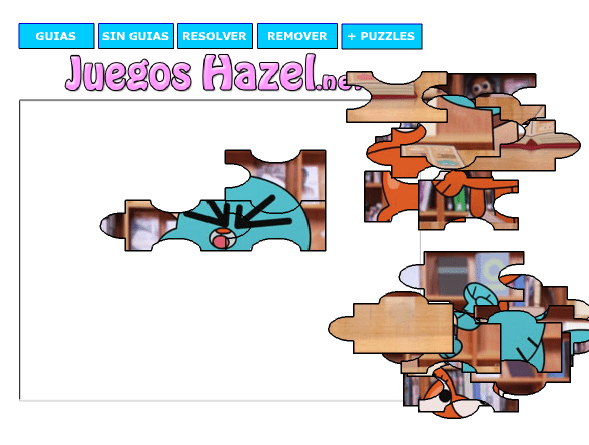 Gumball and Darwin Learning Puzzle screenshot