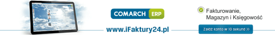 Comarch ERP iFaktury24 Banner Ad screenshot