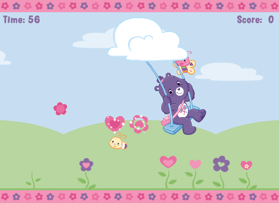 Share Bear's Catch-A-Petal Game screenshot