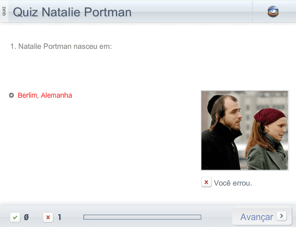 Quiz Natalie Portman screenshot