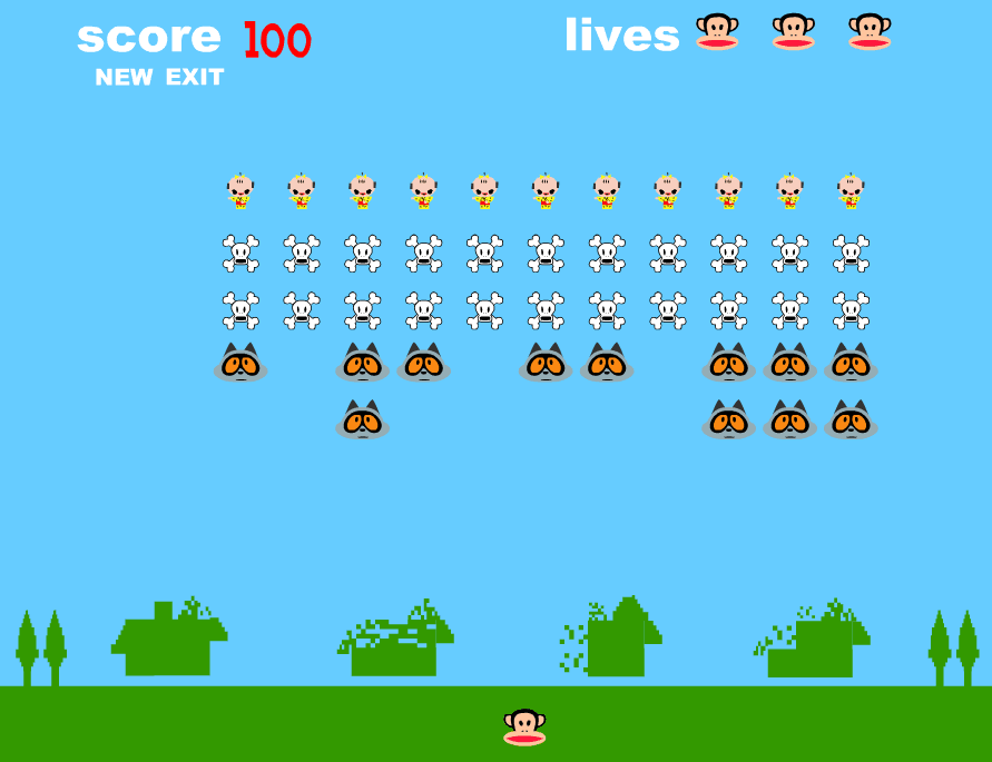 Frank Invaders screenshot
